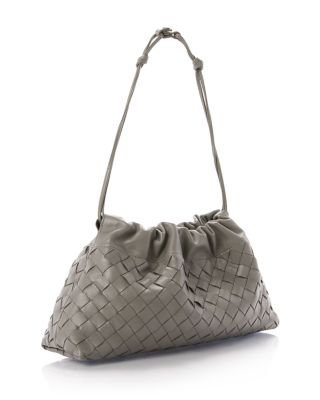 Dustbag Intrecciato Leather Shoulder Bag