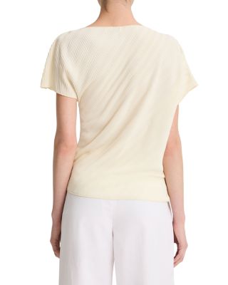 Ribbed Elbow Sleeve Henley