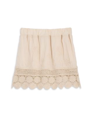 Girls' Crochet Flower Skirt, Big Kid - Exclusive