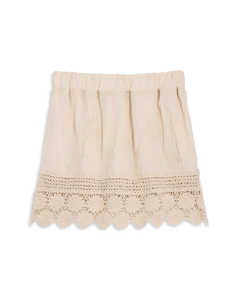 Aqua Girls' Crochet Flower Skirt, Big Kid - Exclusive