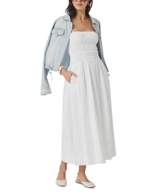 Kenzie Geo Eyelet Dress