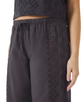 Kenzie Geo Eyelet Pants