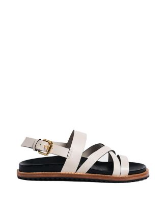  Women's Nappa Aria Molded Footbed Sandal