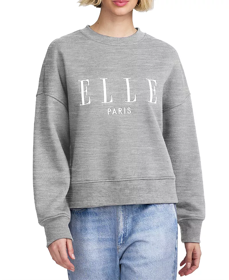 Elle Collection Embroidered Elle Sweatshirt