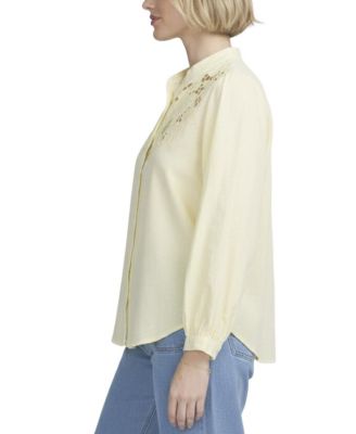 Lace Yoke Shirt