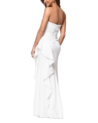 Scuba Strapless Gown - Exclusive