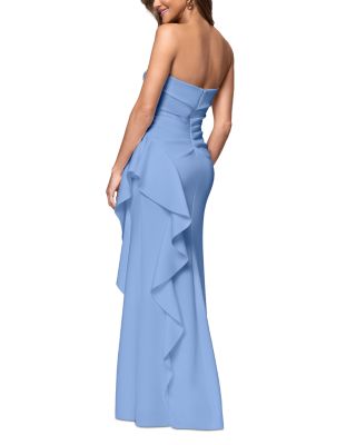 Scuba Strapless Gown - Exclusive