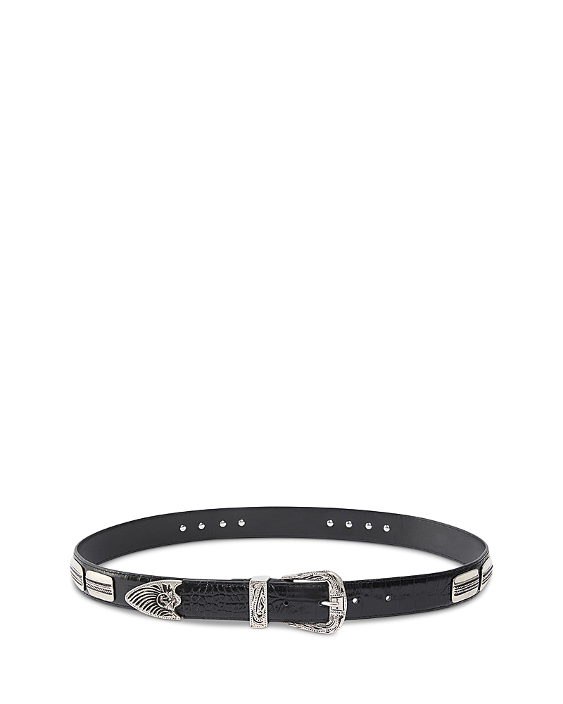 Pinko Women's Cintura Tex Leather Belt