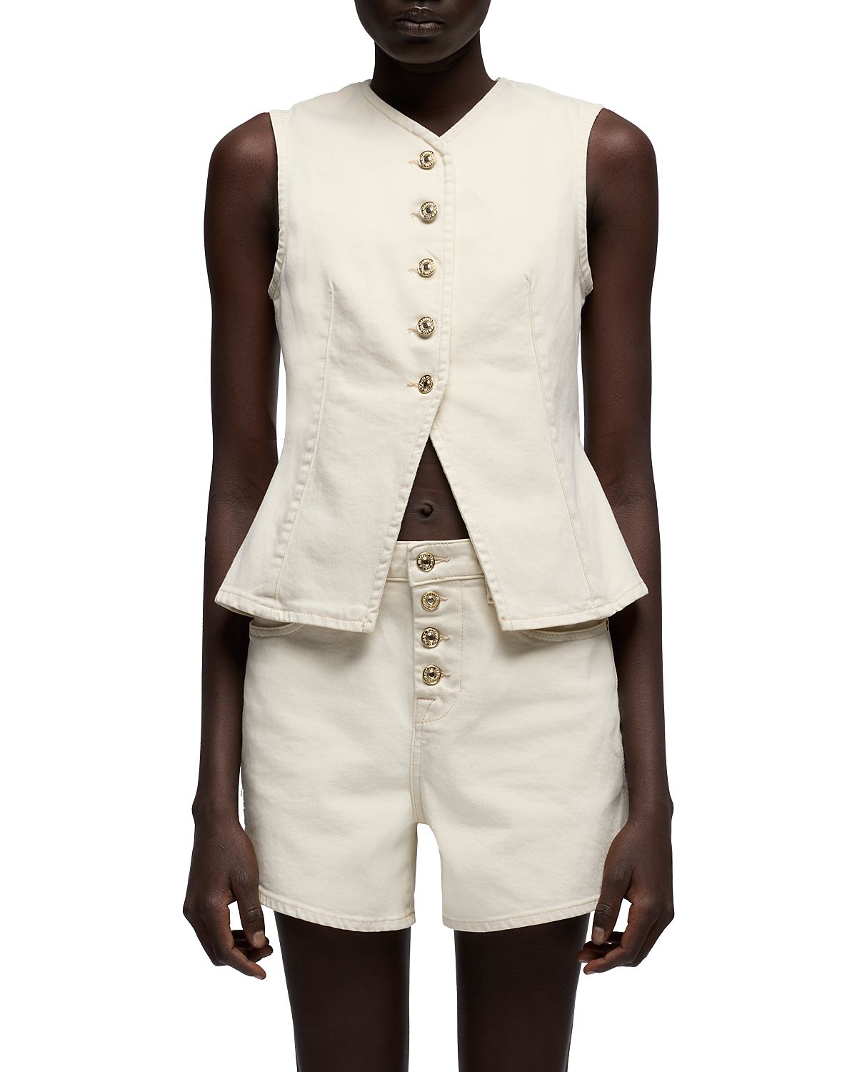 7 For All Mankind Denim Lady Vest
