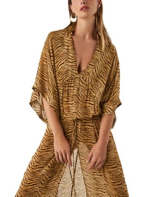 ViX + Rosie Huntington-Whiteley Megan Long Dress Cover Up