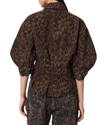 Nancy Denim Shirt in Leppo Brown