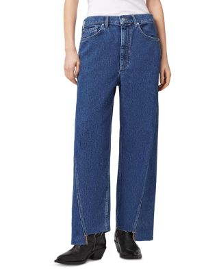 Fox Mid Rise Loose Jeans in Dark Indigo