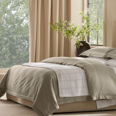 Percale Hemmed Bedding Collection