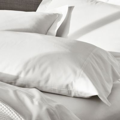 Percale Hemmed Sheet Set, Queen