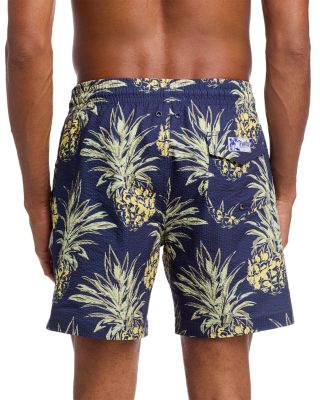 Painted Pineapples 6.5" Swim Trunks