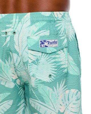 Sano Tropical Leaves Toss 6.5" Swim Trunks
