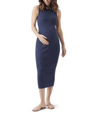Ripe Maternity Noa Rib Knit Nursing Dress