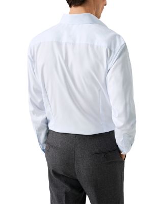 Contemporary Fit Striped Twill Shirt 