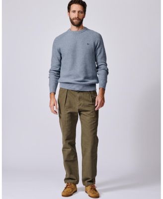  Norton Textured Crew Neck Jumper
