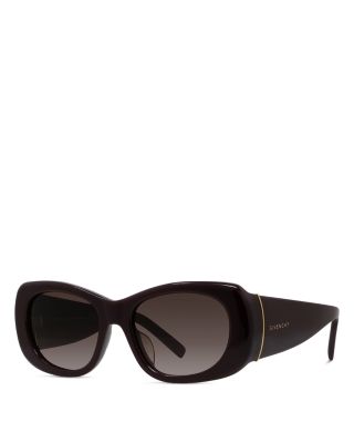 Bold Geometric Sunglasses, 53mm