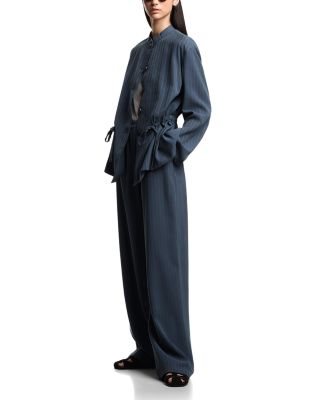 Womens Navy Blue Pants - Bloomingdale's