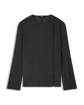 Double Georgette Silk Blouse