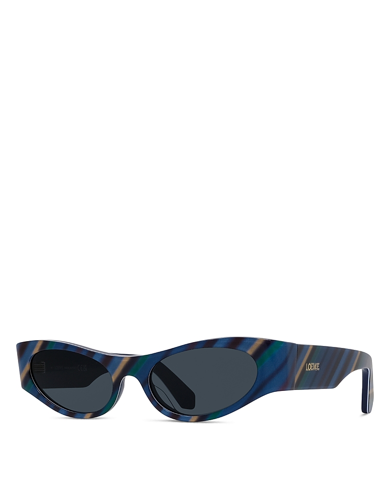 Loewe Signature Geometric Sunglasses, 51mm