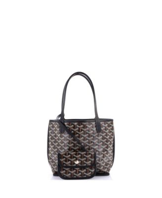  Mini Anjou Reversible Tote Coated Canvas