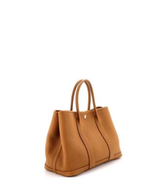 30 Garden Party Tote Leather