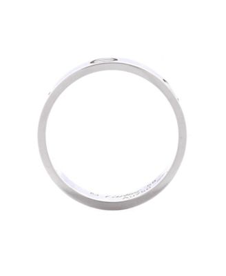  Love Band Ring 18K White Gold