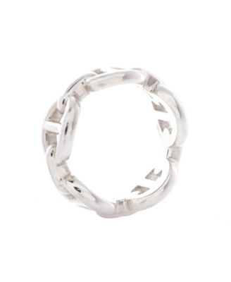 Small Chaine d'Ancre Enchainee Ring Sterling Silver
