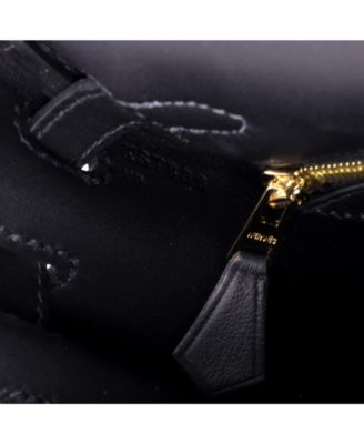 Kelly 25 Handbag Verso Swift with Permabrass Hardware