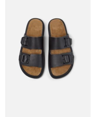 Men's Lluc 2-Strap Leather Sandals