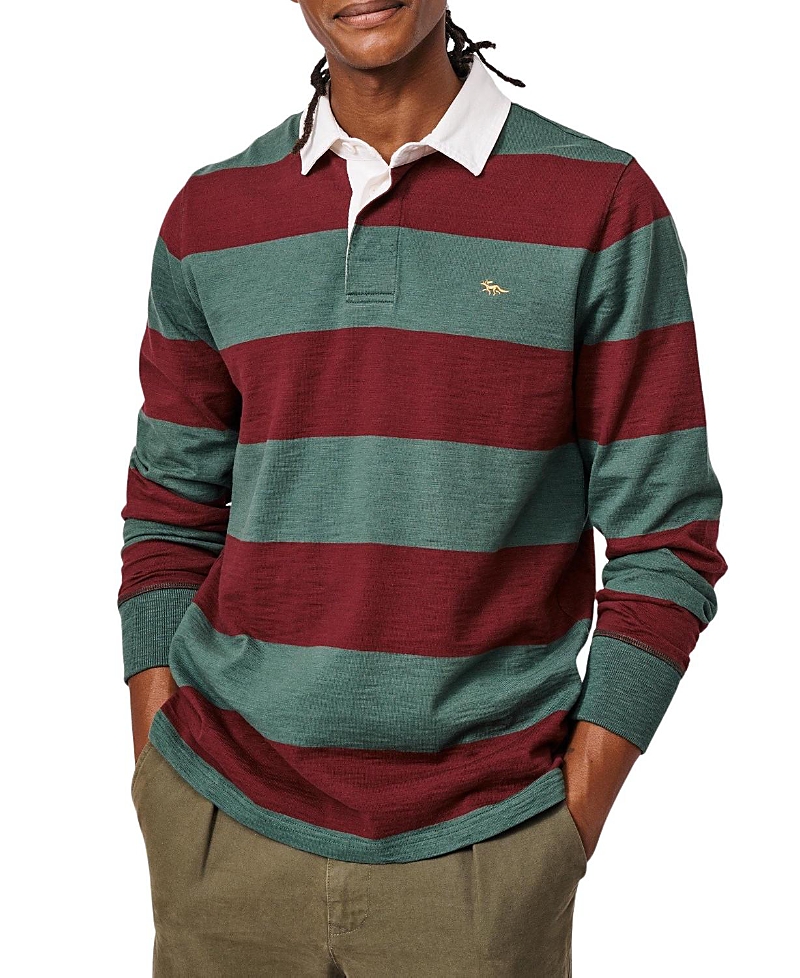 Aubin Irnham Long Sleeve Collared Rugby Shirt