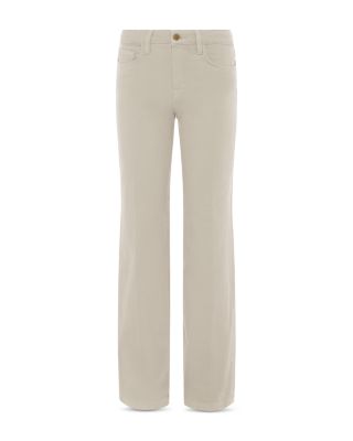 Scottie High Rise Wide Leg Jeans in Biscuit