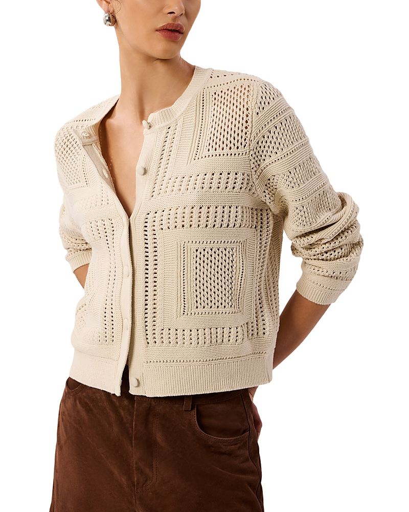 Whistles Crocheted Cardigan