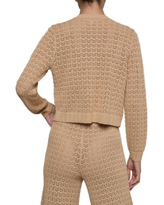 Orla V Neck Cardigan & Gaelle Pointelle Knit Pants