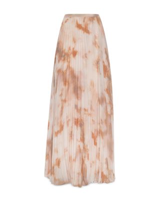 Rasha Shirred Tank Top & Torin Pleated Maxi Skirt