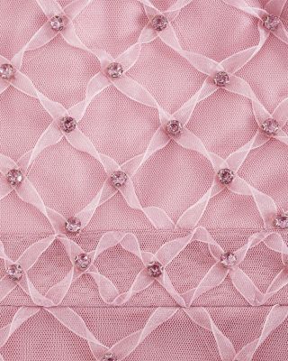 Leandra Pink Beaded Midaxi Dress 