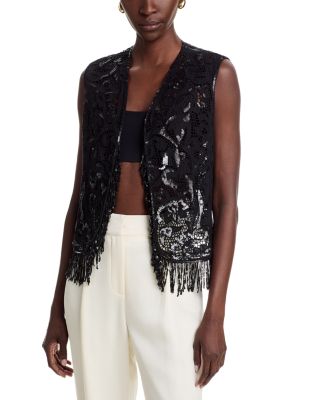 Maeve Sequinned Vest