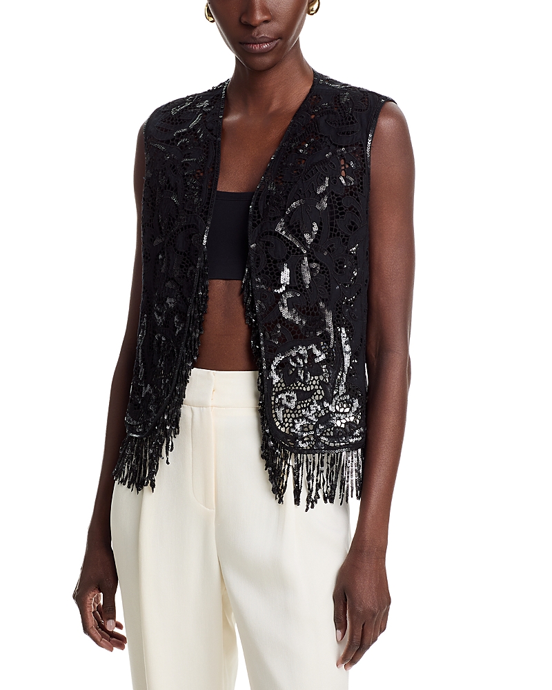 Kobi Halperin Maeve Sequinned Vest