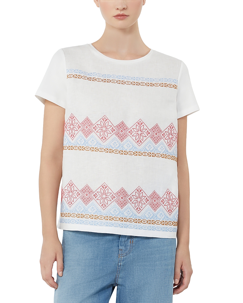 Weekend Max Mara Wkdgenio Embroidered Tee