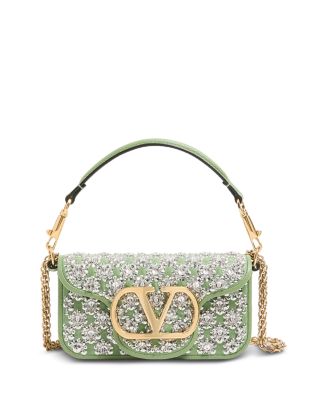 Locò VLogo Small Embroidered Shoulder Bag