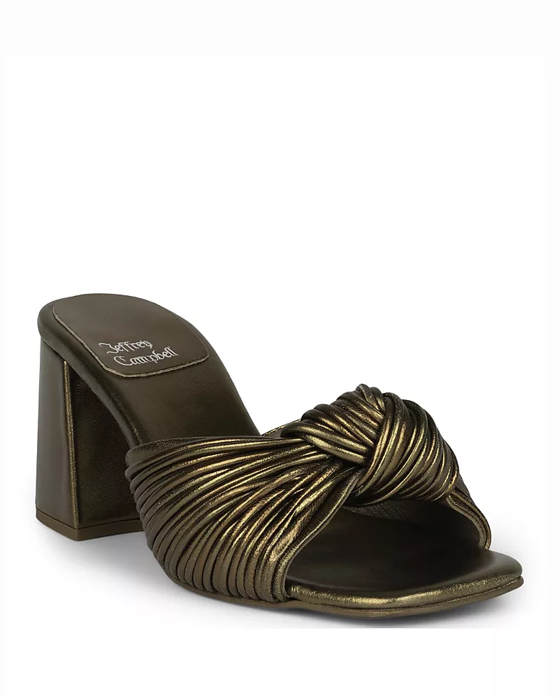Jeffrey Campbell Women's Knotted Slides