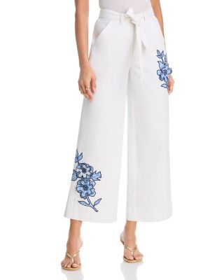 Striped Floral Mylah Pants