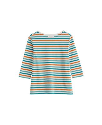  Women's Sailor Quarter Sleeve Top