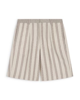 Bermuda Regular Fit Stripe Shorts