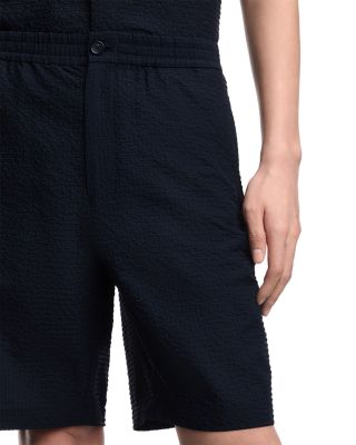 Bermuda Regular Fit Seersucker Shorts