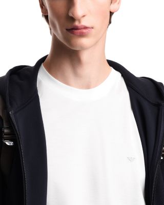 Regular Fit Plain White Crewneck T-Shirt