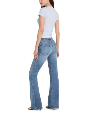 Good Legs Soft Touch Mid Rise Flare Jeans in Indigo1211